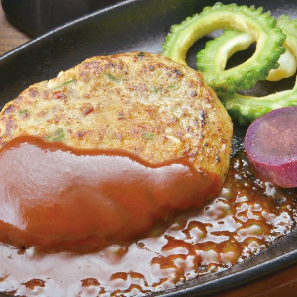 沖縄県産あぐー豚　紅麹入りハンバーグ＆あぐーロースステーキセット